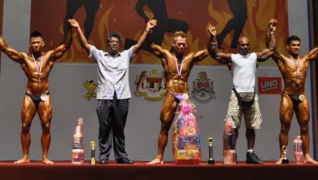 Runner-up at Mr Kuala Lumpur 2012.